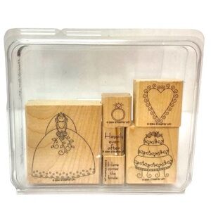 Stampin’ Up! “Happily Ever After” Rubber Stamp Set (2004)